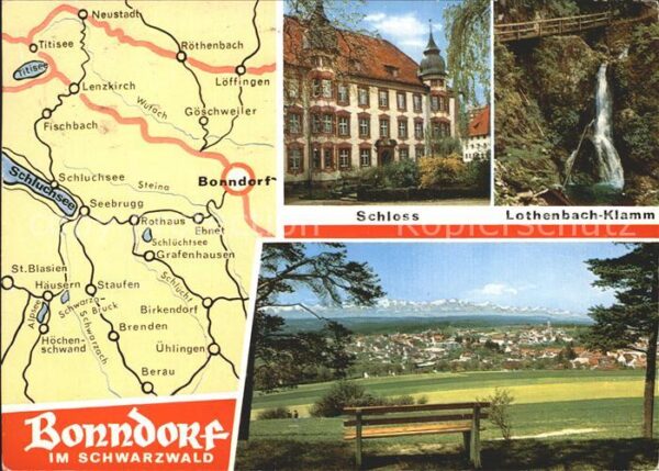 Bonndorf Schwarzwald Schloss Lothenbach-Klamm