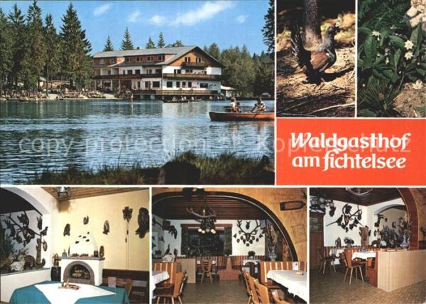 Fichtelberg Bayreuth Waldgasthof am Fichtelsee  Speiseraum S
