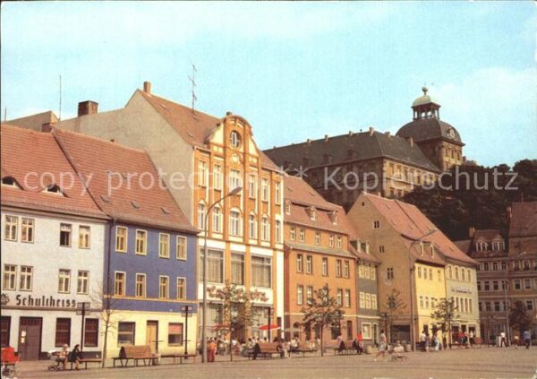 Weissenfels Saale Karl Marx Platz Schloss Neu Augustusbur