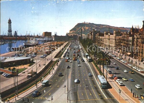 Barcelona Cataluna Paseo de Colòn