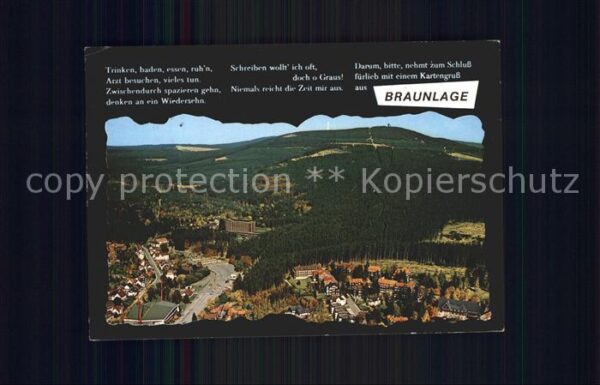Braunlage Fliegeraufnahme