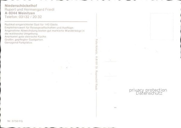 Weinitzen Niederschöckelhof – Bild 2