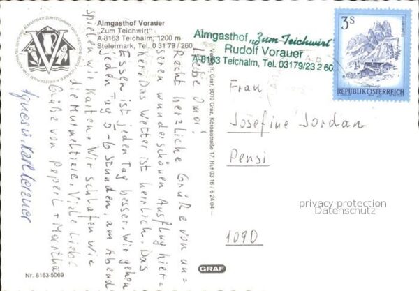 Teichalm  Almgasthof Vorhauer Zum Teichwirt – Bild 2