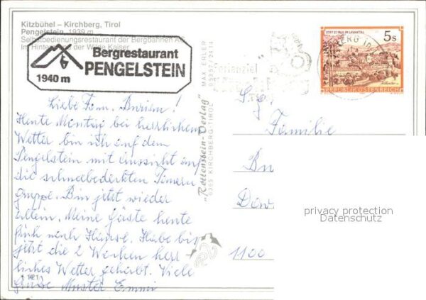 Kitzbuehel Tirol Bergrestaurant Pengelstein – Bild 2