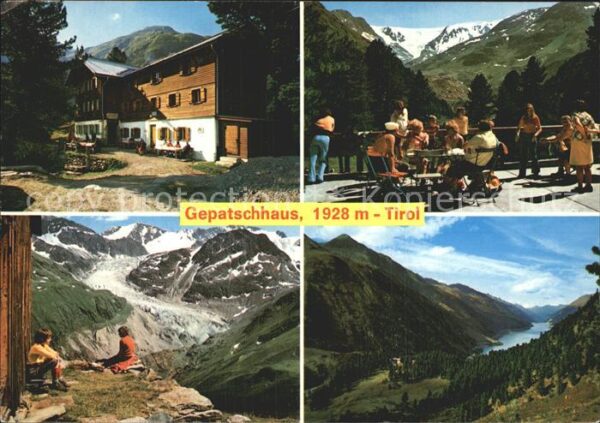 Gepatschhaus Talschluss Fluchtkogel Ehrichspitze