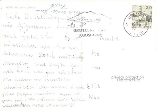 Opatija Abbazia Hotel Kristal – Bild 2