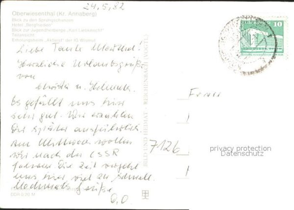Oberwiesenthal Erzgebirge Seilbahn Hotel Bergfrieden Erholungshei – Bild 2
