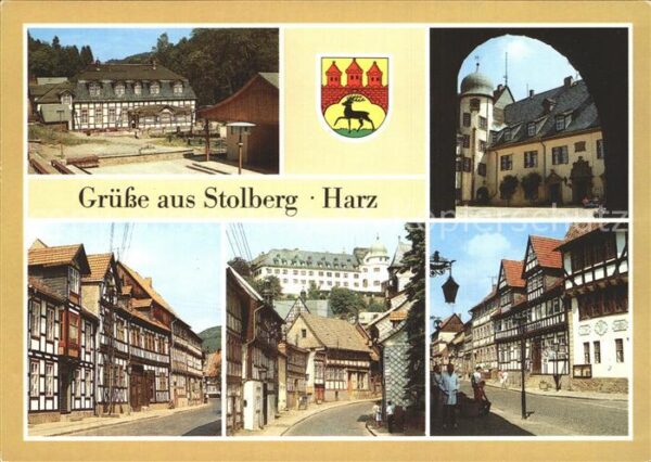 Stolberg Harz Gaststätte Waldfrieden Schlosshof Thoma