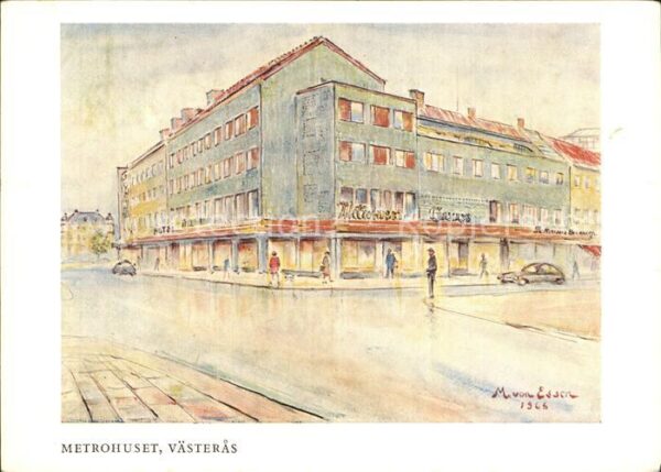 Vaesteras Metrohuset Künstlerkarte