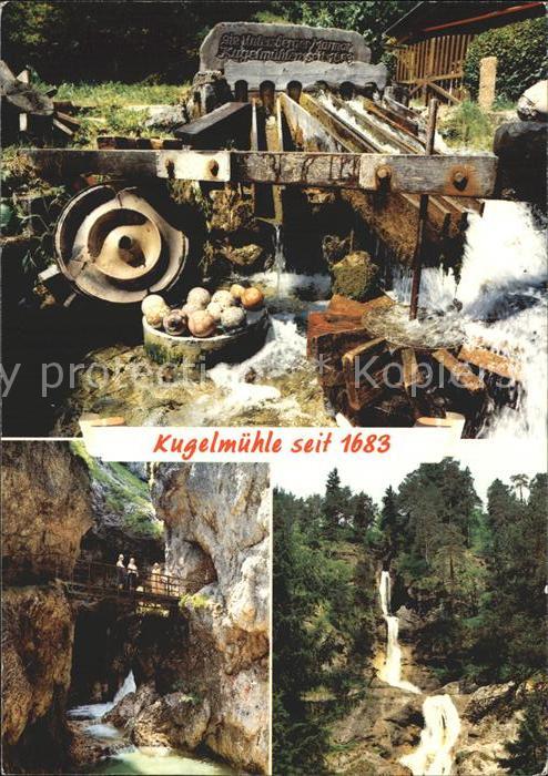Markt Schellenberg Almbachklamm Kugelmühle