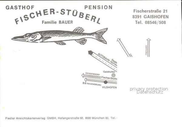 Gaishofen Gasthof Pensin Fischer-Stüberl – Bild 2