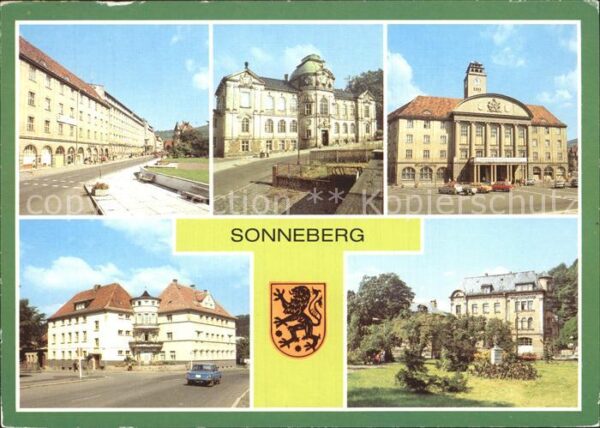 Sonneberg Thueringen Rat des Kreises Spielzeugmuseum Rathaus