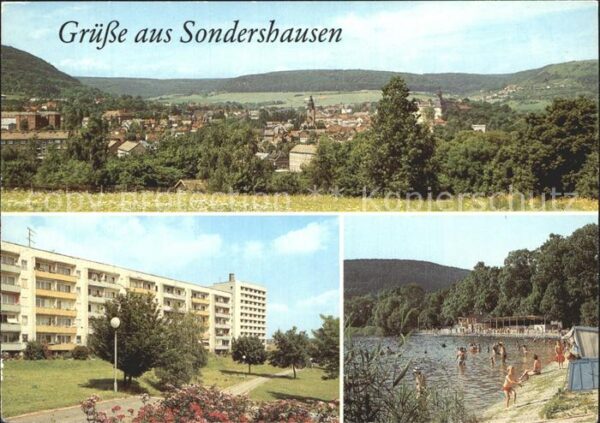 Sondershausen Thueringen Naherholungszentrum Baerbräer Teiche Ne