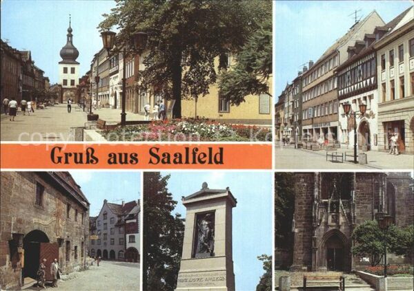 Saalfeld Saale Filmtheater Capitol Gaststätte Das Loch