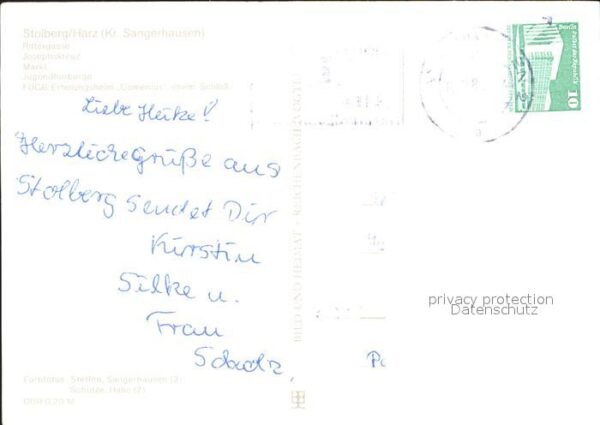 Stolberg Harz Josephskreuz Rittergasse Jugendherberge – Bild 2