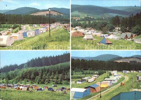 Suhl Thueringer Wald Campingplätze Breitenbach Erlau Manebac