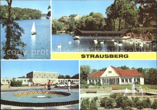 Strausberg Brandenburg See Klub am See Park der Solidarität