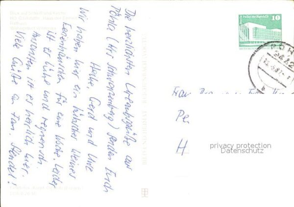 Schwarzenberg Erzgebirge Gaststätte Haus der Einheit Rathaus Sch – Bild 2