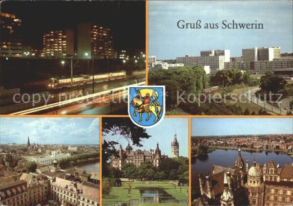 Schwerin Mecklenburg Strasse der Deutsch Sowjetischen Freund