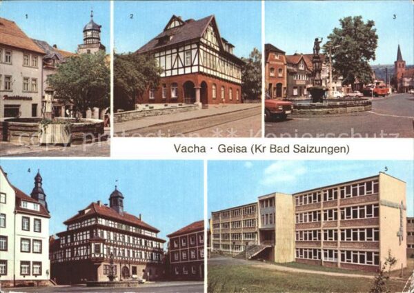 Vacha Geisa Markt Kindergrippe Vacha Markt Ra
