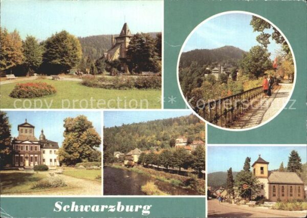 Schwarzburg Thueringer Wald Kurpark Schlossweg Kaisersaalgebäude