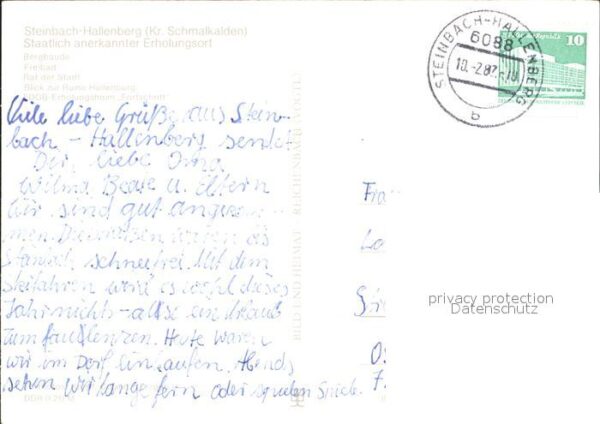 Steinbach-Hallenberg Rat Der Stadt Bergbaude Freibad – Bild 2
