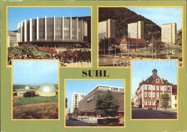 Suhl Thueringer Wald Stadthalle der Freundschaft Schul- und