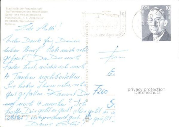 Suhl Thueringer Wald Stadthalle der Freundschaft Schul- und – Bild 2