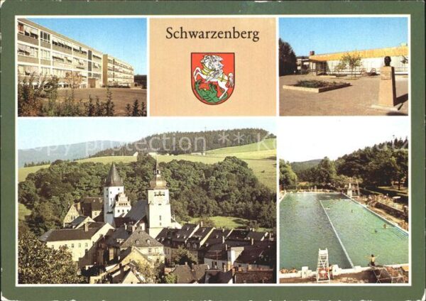 Schwarzenberg Erzgebirge Paul Günter und Hans Beimler Oberschule