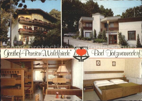 Bad Tatzmannsdorf Burgenland Hotel Waldfriede Doppelzimmer Speiserau