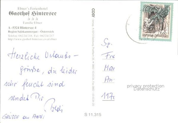 Hintersee Salzburg Gasthof Hintersee – Bild 2