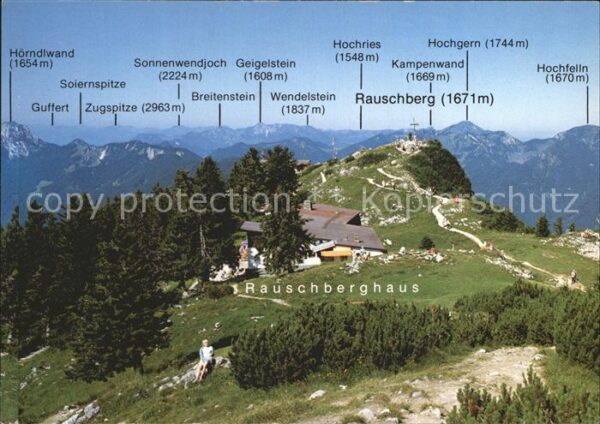 Ruhpolding Berggaststätte Rauschenberghaus