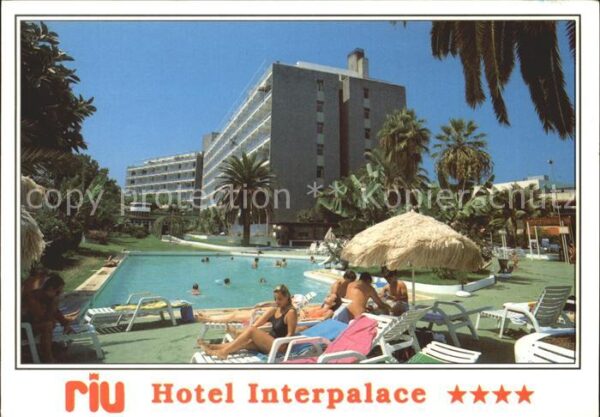 Teneriffa Hotel Interpalace Schwimmbad