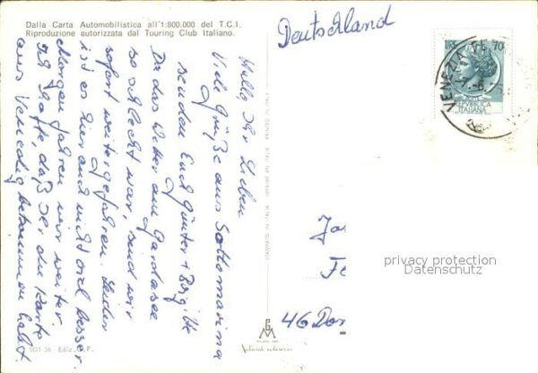 Sottomarina Landkarte Strand Hotel – Bild 2