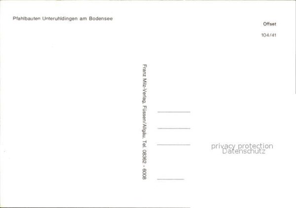 Unteruhldingen Pfahlbauden – Bild 2