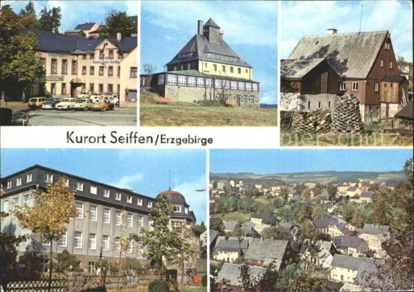 Seiffen Erzgebirge Erbgericht Buntes Haus