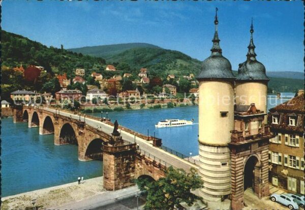 Heidelberg Neckar Alte Neckarbrücke