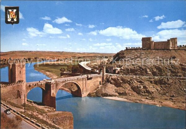 Toledo Castilla-La Mancha Alcantara Brücke Sankt Servando Burg