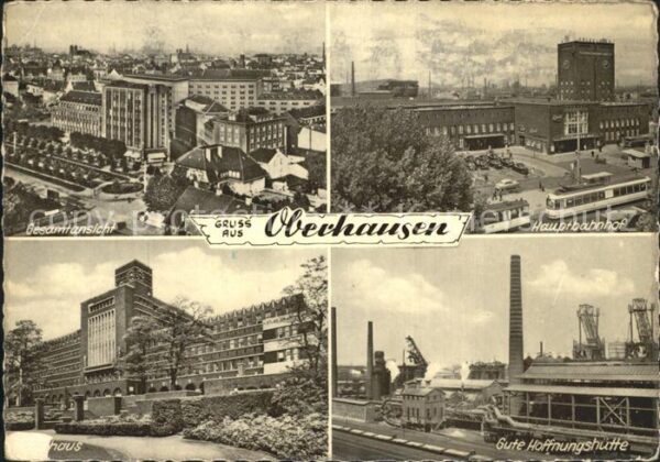 Oberhausen Hauptbahnhof Gute Hoffnungshütte