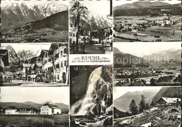 Kuchl Wasserfall Jochalm Marktgasse