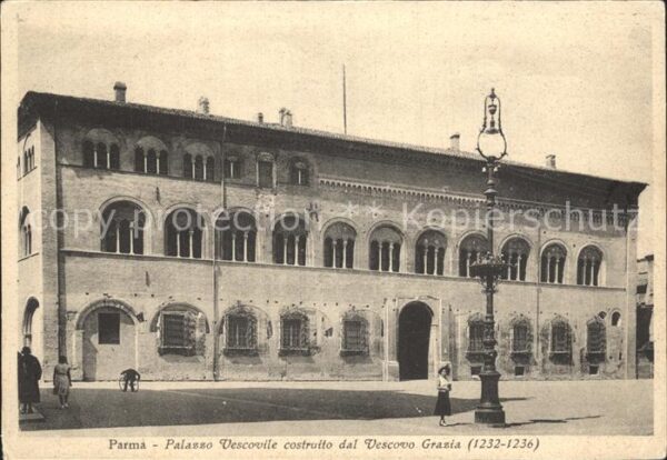 Parma Emilia-Romagna Palazzo Vescovile costruito dal Vescovo
