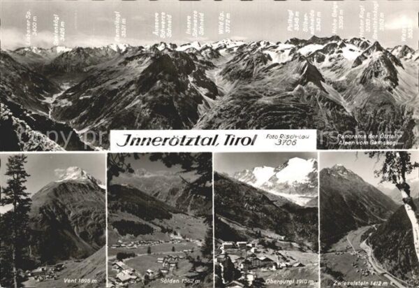 Oetztal Innerötztal Sölden Vent