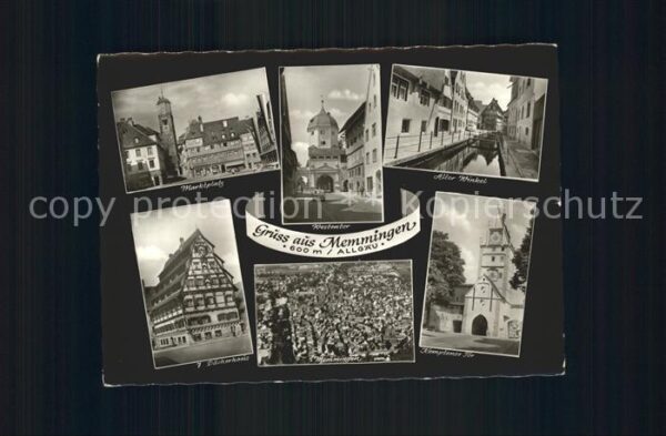 Memmingen Alter Winkel Marktplatz