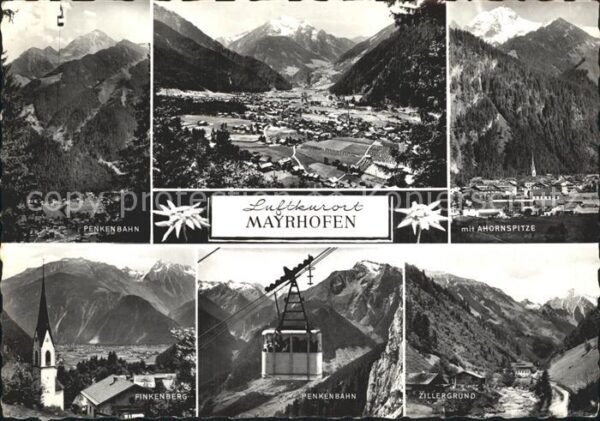 Mayrhofen Zillertal Ahornspitze Zillergrund Penkenbahn