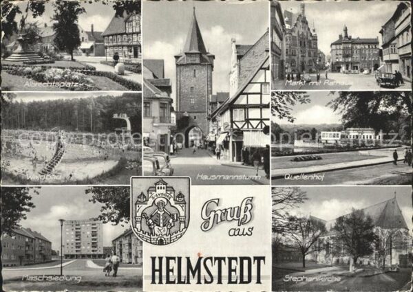 Helmstedt Quellenhof Albrechtsplatz Hausmannsturm