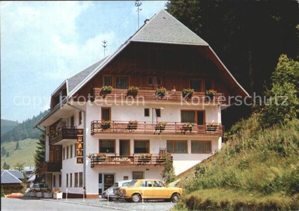 Menzenschwand Hotel Pension Silberfelsen