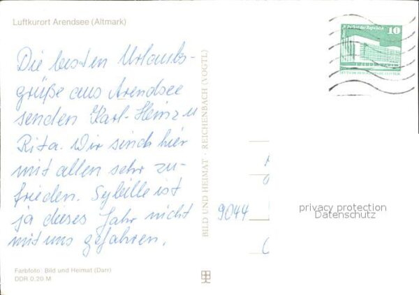 Arendsee Altmark Arendsee Bootspartien Dorfmotiv Strand – Bild 2