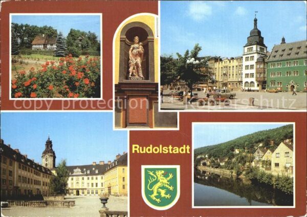 Rudolstadt Thüringer Bauernhäuser Heidecksburg Por