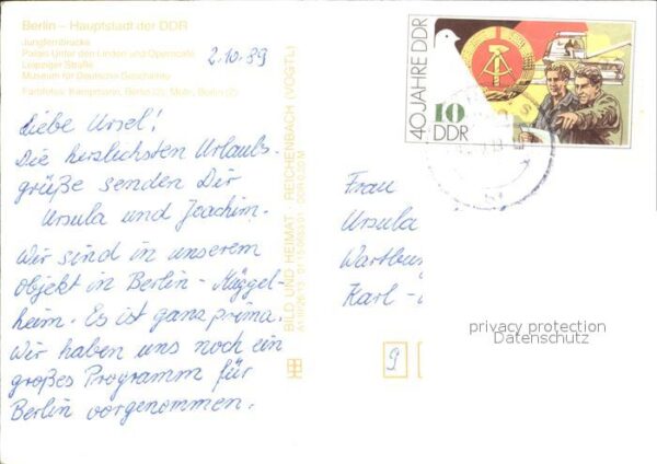 Berlin Jungfernbrück Palais Unter den Linden O – Bild 2