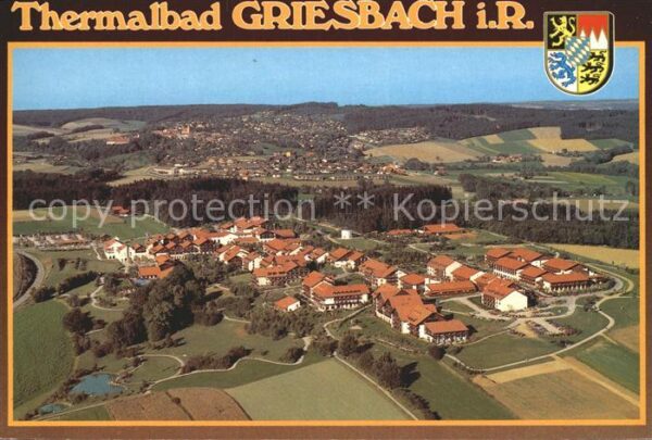 Bad Griesbach Rottal Fliegeraufnahme Kurgebiet